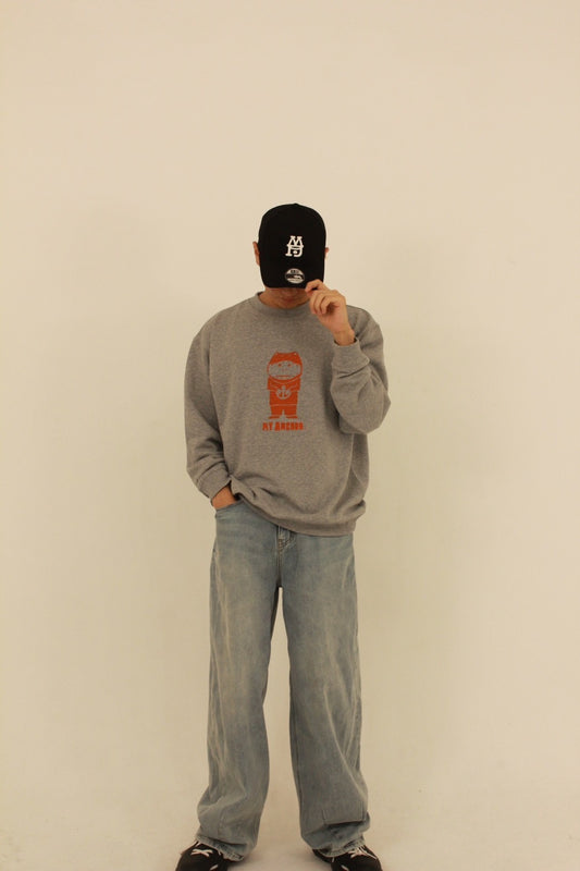 ティラノ グラフィックスウェット (gray)