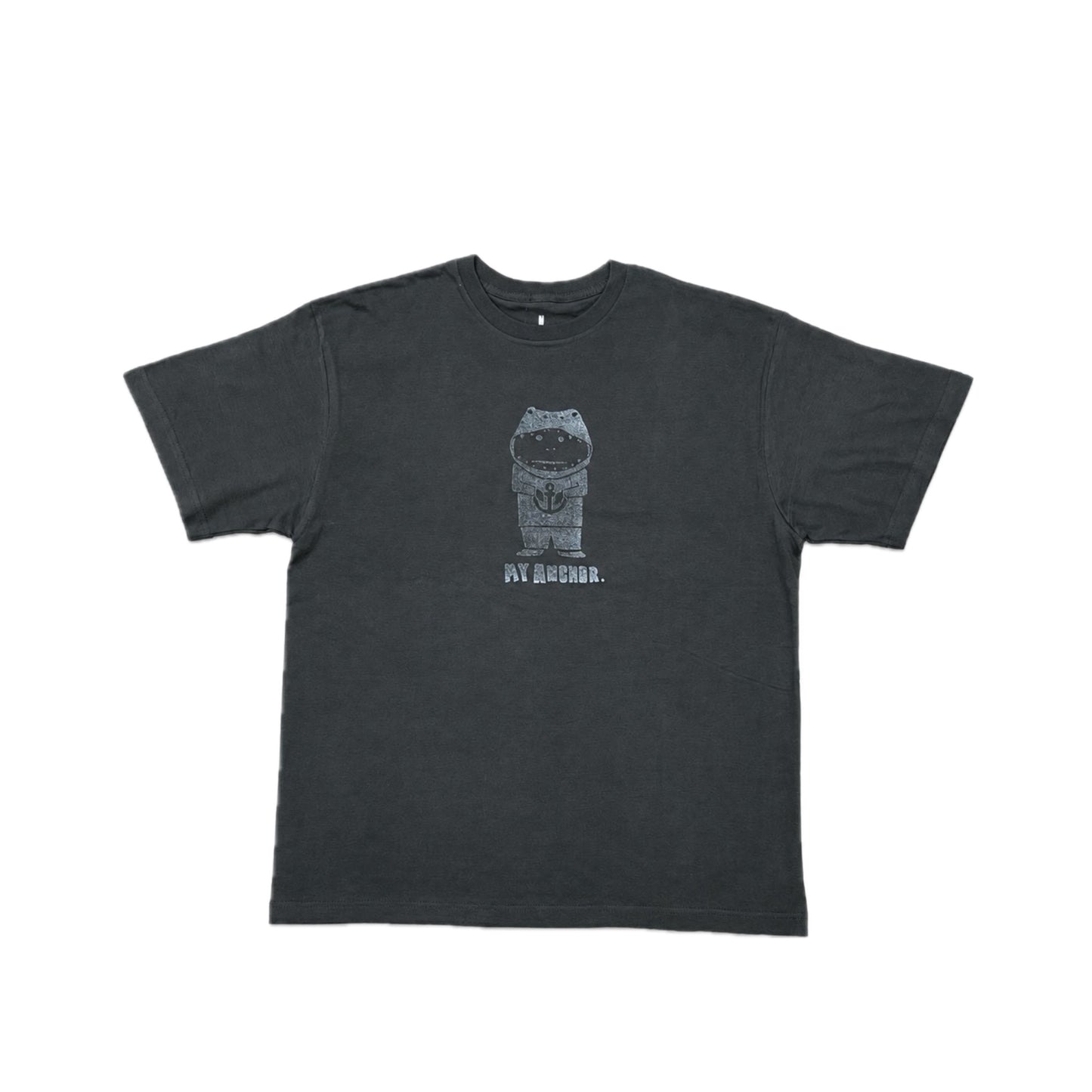 ティラノ　グラフィックTシャツ　(charcoal)