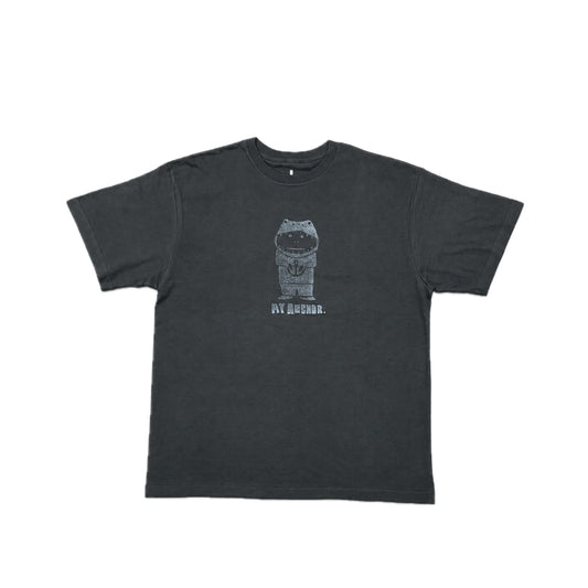 ティラノ　グラフィックTシャツ　(charcoal)