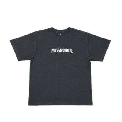 MY ANCHOR グラフィックTシャツ　(charcoal)