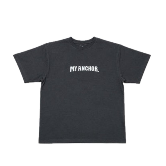 MY ANCHOR グラフィックTシャツ　(charcoal)
