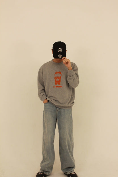 ティラノ　グラフィックスウェット (gray)