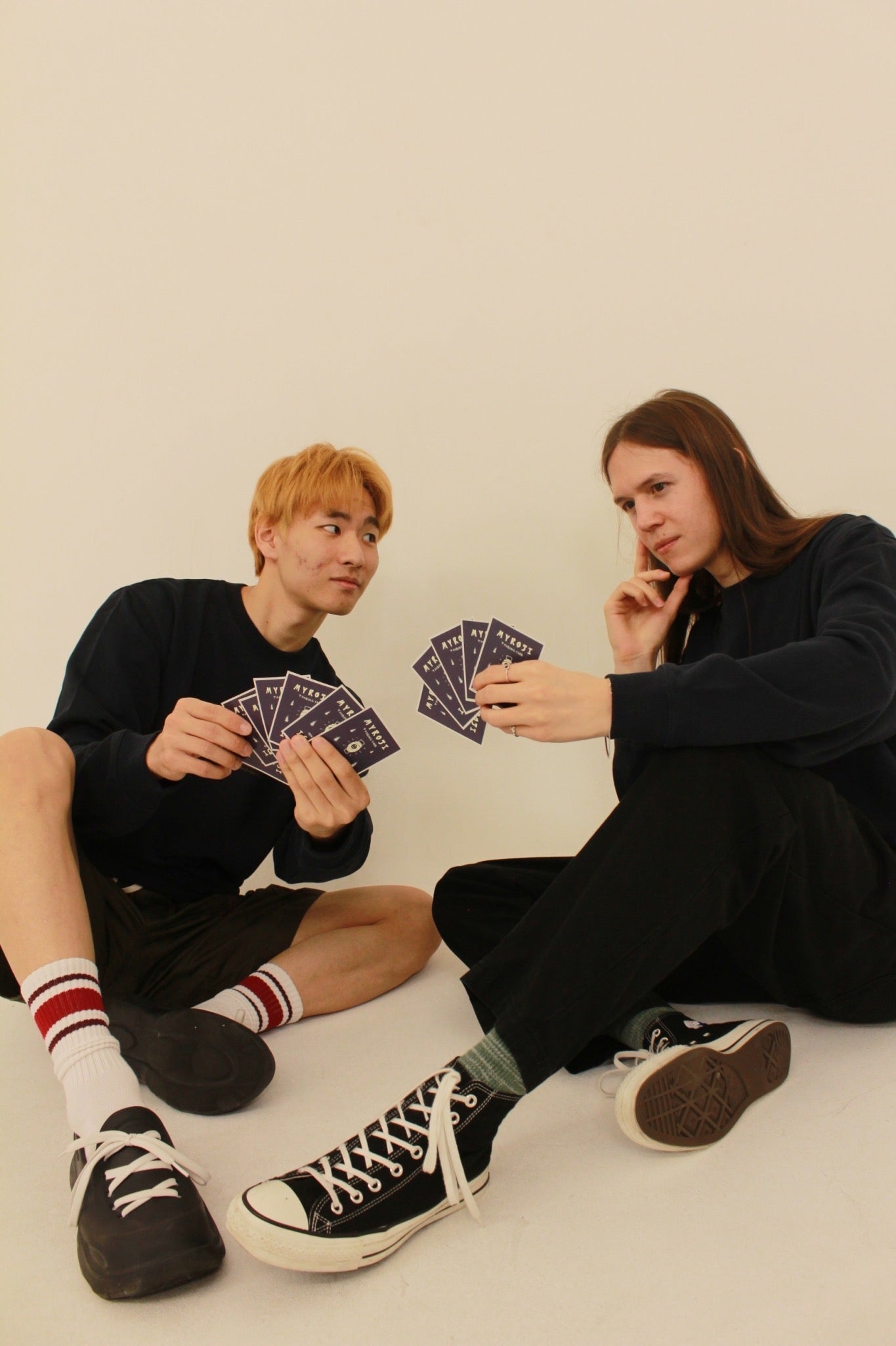 YOKAI 4 グラフィックスウェット (navy)