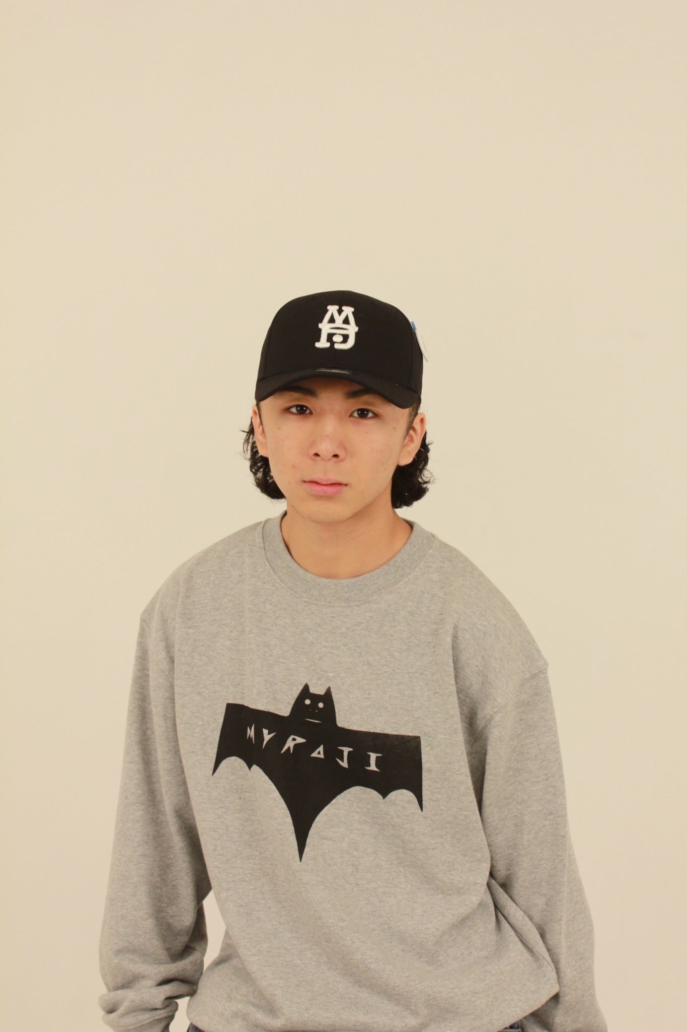 KOUMORI グラフィックスウェット　(gray)