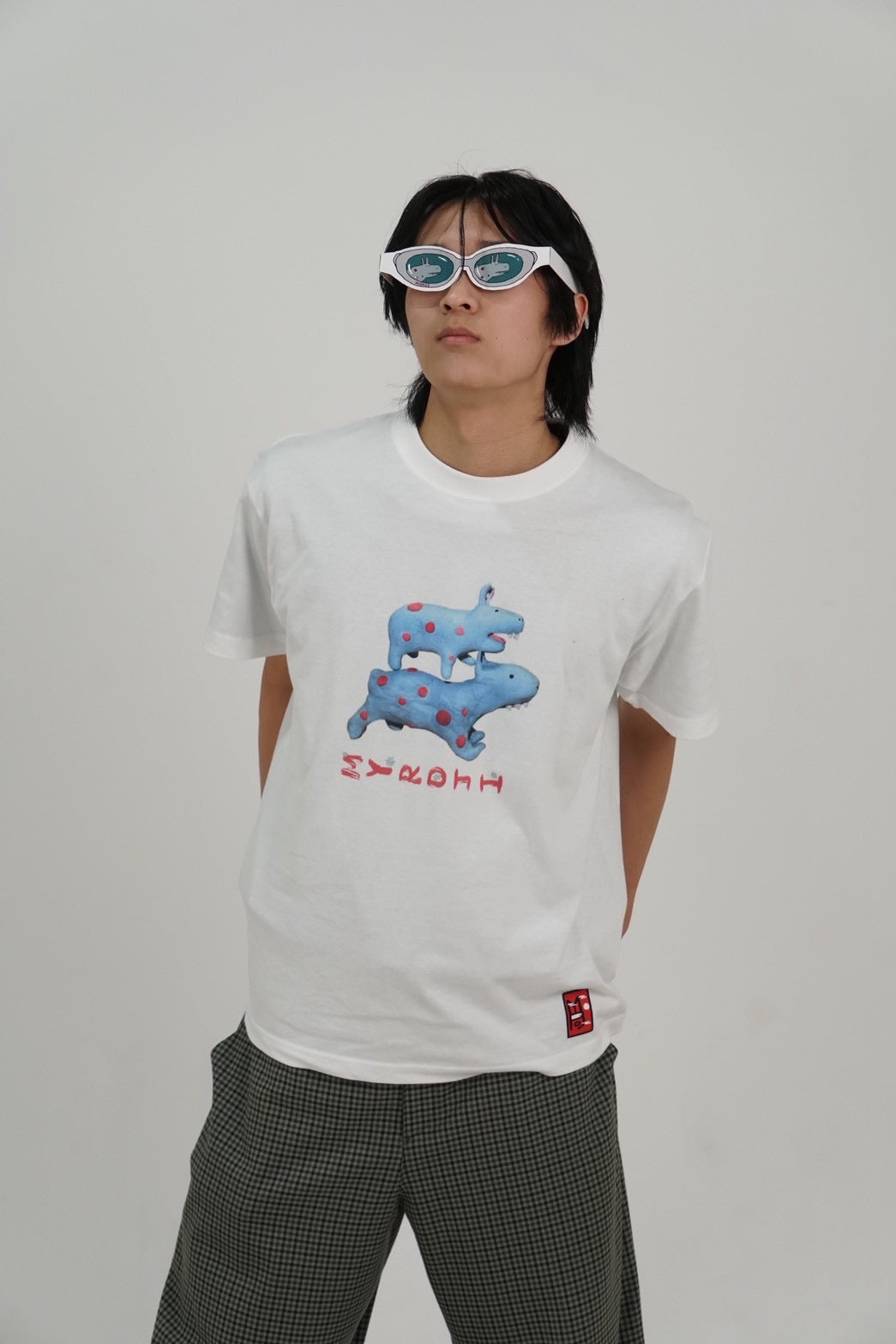 ボドングラフィックT-shirt (white)