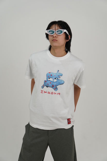 ボドングラフィックT-shirt (white)