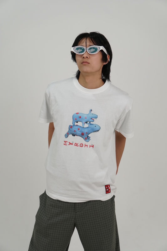 ボドングラフィックT-shirt (white)