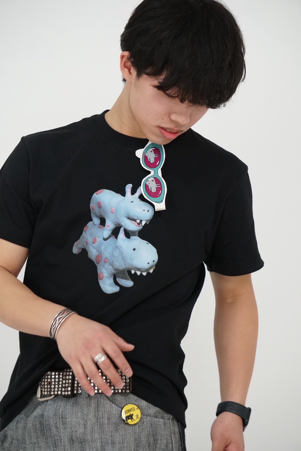 ボドングラフィックT-shirt (black)